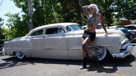 Cowgirl Desoto - lowered, cowgirl, cruiser, boots