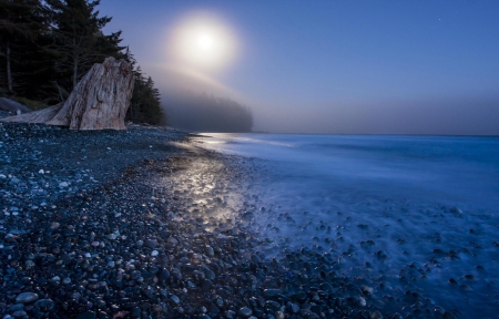 Beach - beaches, beach, sea, blue