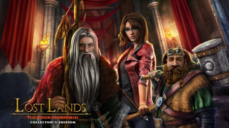 Lost Lands 2 - The Four Horsemen01 - hidden object, cool, video games, fun, puzzle