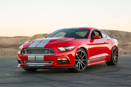 2015 Shelby GT is a 627-HP Tuner Ford Mustang - 2015, ford, silver stripes, red