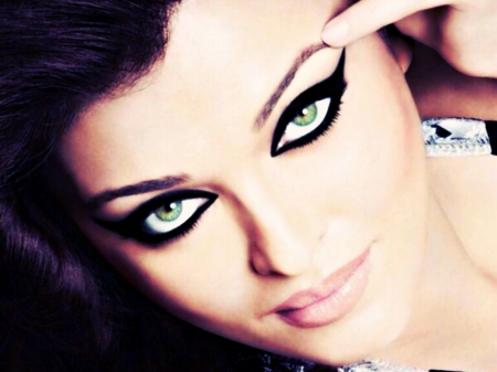 Aishwarya Rai - make-up, aishwarya rai, actress, girl, woman, eyes