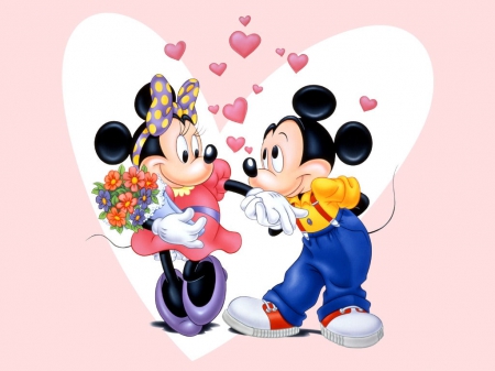 to be your everything - mouse, minnie, heart, mickey