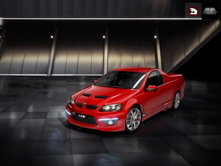 holden hsv e series 2 - holden, australian, red, ute