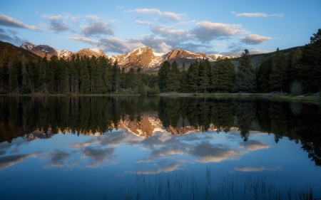 lake - lake, forest, fun, nature, mountain