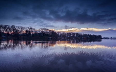 lake - lake, forest, cool, fun, nature