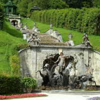 Neptune Fountain at Linderhof Palace, Germany