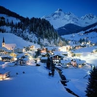 Snowy Austria