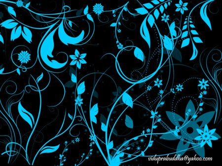 Blooming Blue - bloom, flexible, nice, blue