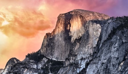 Half Dome at Yosemite 1 - Half Dome, scenery, Yosemite National Park, USA, photography, landscape, photo, wide screen, California, nature