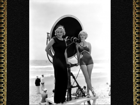 Joan Blondell and Bette Davis01 - joan blondell and bette davis, the public enemy, three girls about town, theres always a woman