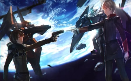 Aldnoah.Zero - male, space, scifi, manga, anime, zero, mecha, aldnoah