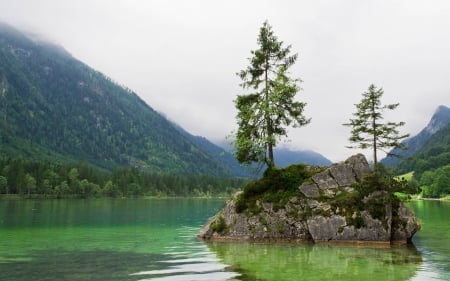 mountain lake - nature, fun, lake, mountain, cool