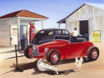 Desert Gas Station