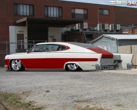 1965 AMC Marlin - marlin, two tone, amc, slammed