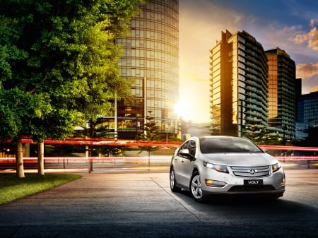 holden volt - volt, holden, australian, grey