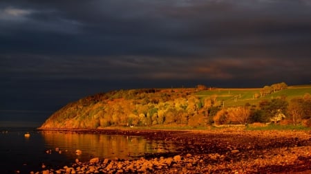 Morning Coast - nature, morning, landscape, coast