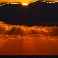 Sunset in Japan