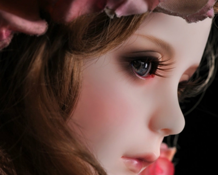 Cute Doll Face - girl, cute, face, doll