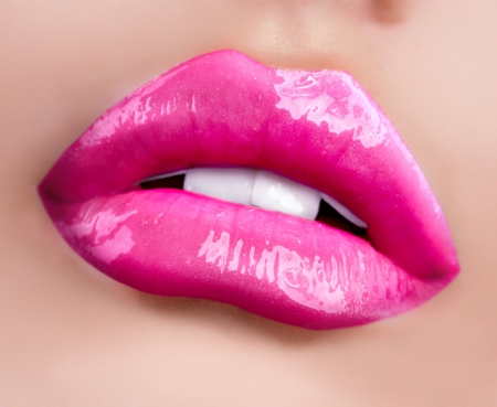 Lips - pink, lips, subbotina anna, photography, abstract