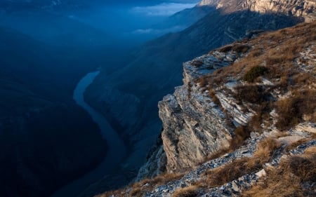 river - fun, river, nature, mountains, cool