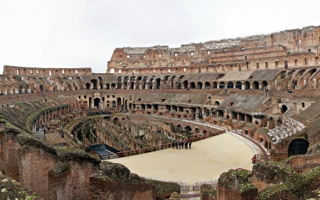 The Coliseum in Rome, Italy - Rome, Italy, Coliseum, Architecture, Roman