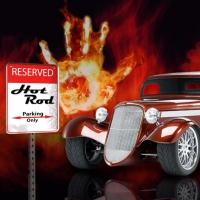 Hot Rod Parking Only