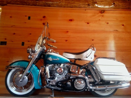 Grampas 63, 50 Years Later (Love You Gramp) - harley, panhead, timber frame, duo-glide, motorcycle