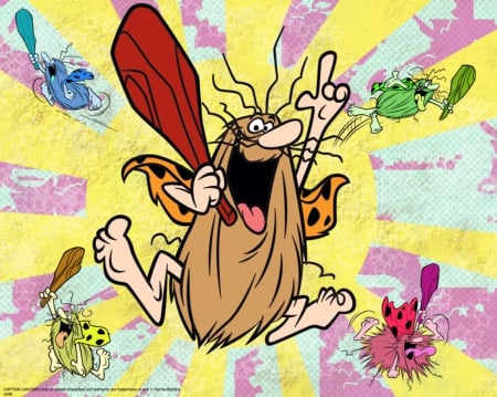 captain caveman - cape, captain, caveman, club