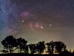 Comet Lovejoy in a Winter Sky