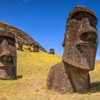 Rapa Nui Stones, Easter Island, Chile