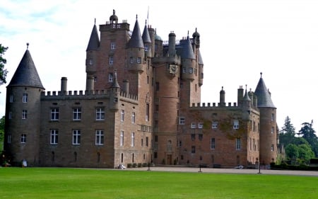 Glamis Castle, Scotland - architecture, medieval, scotland, castle