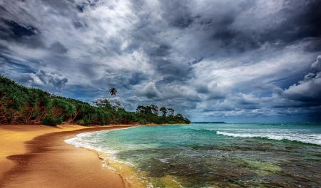 Magnificent planet - beach, amazing, land, sea