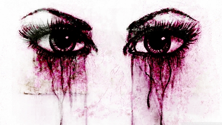 cryng eyes - eyes, gothic, crying, woman