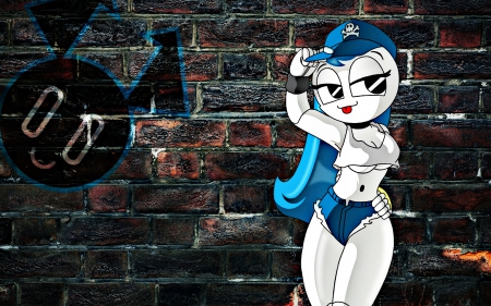 Poison Jenny - Jenny Wakeman, My Life as a Teenage Robot, Final Fight, Cartoons, Nickelodeon, Android, Video Games, Robot, Ultra Street Fighter IV, Poison, Capcom, TV Series, Street Fighter X Tekken