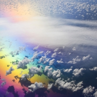 Aerial View Of Rainbow