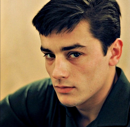 Alain Delon - french, barbat, face, man, actor, alain delon