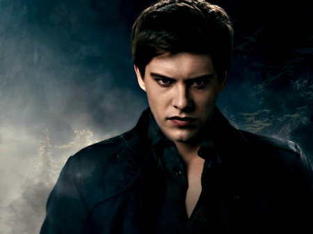 Xavier Samuel as  	 Riley - actor, man, vampire, black, fantasy, movie, Eclipse, Xavier Samuel, Riley, Twilight Saga