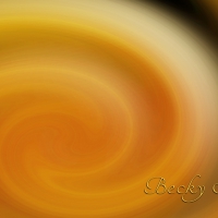 Yellow Orange swirl