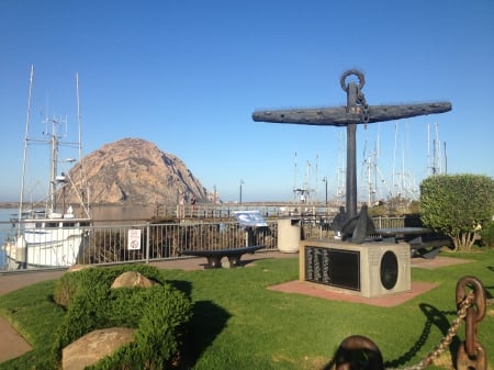 Lost at Sea Memorial - California Harbors, Scenic, Boats, Fishing