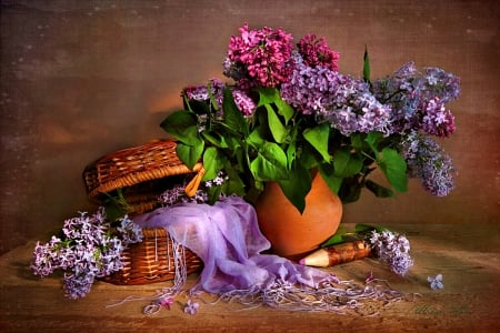 Still Life - flowers, nature, lilac, lilacs, still life