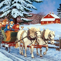 Family Sleighride