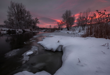 Wonderful Place - mountains, winter, amazing, snow