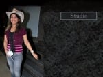 Cowgirl In A Studio