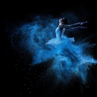 Blue Ballerina