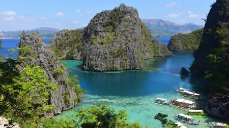 Islands of the Phillipines - islands, oceans, nature, phillipines