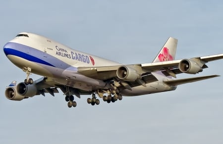 Boeing-747 - plane, 747, boeing, sky