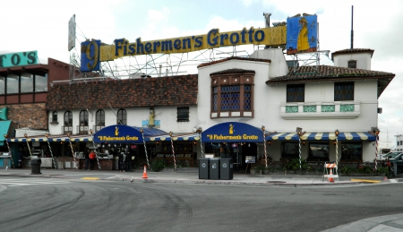 #9 Fishermen's Grotto - wide screen, california, photography, cityscape, san francisco, scenery, grotto, architecture, usa, photo