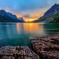 St. Mary lake-Glacier NP