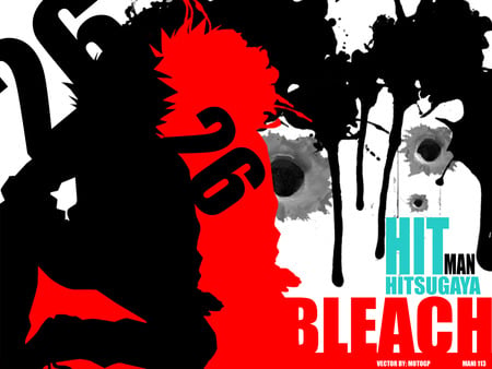 hit man hitsugaya - ichigo, shinigami, bleach