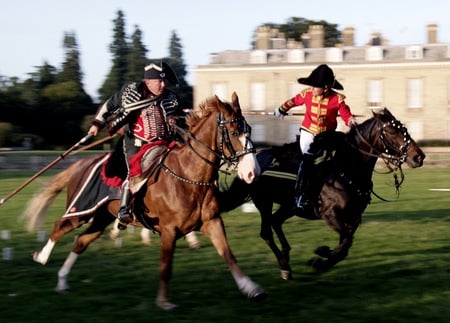 Charge - horses, napolionic, people